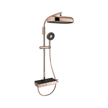KOHLER<br>K-26333T-9-RGD<br>Anthem 恆溫三路出水淋浴柱<br>(玫瑰金)產品圖