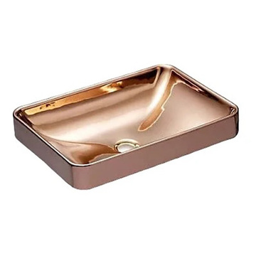 KOHLER K-28729T-RGD <br>FOREFRONT 檯面盆 <br>玫瑰金(57.5x41cm)  |金色系列|面盆