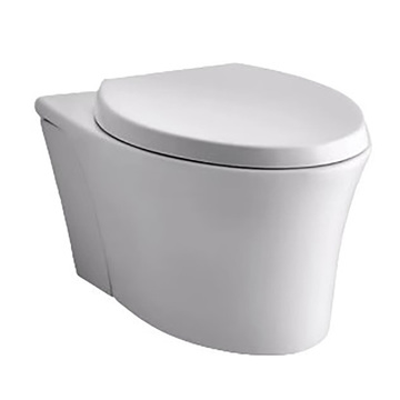 KOHLER<br>K-5723K-0<br>VEIL 壁掛式馬桶座<br>(不含馬桶蓋/21.8cm)  |精品馬桶|KOHLER|馬桶