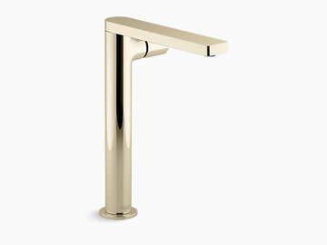 KOHLER  K-73054T-B7-AF<br>Composed 超高面盆龍頭<br>（側桿型把手）法蘭金  |面盆龍頭|KOHLER|面盆龍頭