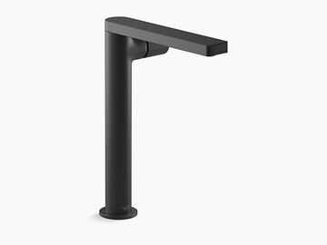 KOHLER  K-73054T-B7-BL<br>Composed 超高面盆龍頭<br>（側桿型把手）霧黑  |面盆龍頭|KOHLER|面盆龍頭