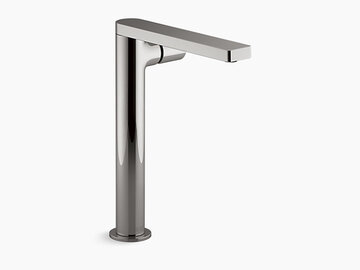 KOHLER  K-73054T-B7-TT<br>Composed 超高面盆龍頭<br>（側桿型把手）太空銀  |面盆龍頭|KOHLER|面盆龍頭