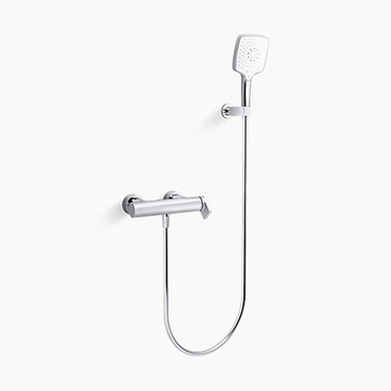 KOHLER K-73091T-4-CP<br>Composed 附牆花灑龍頭(鉻色)<br>無下出水  |浴缸龍頭|KOHLER|淋浴用龍頭(無下出水)