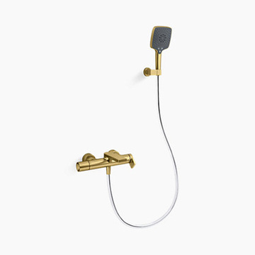 KOHLER K-73095T-4-2MB<br>Composed 附牆花灑龍頭(霧金)<br>含下出水  |金色系列|浴用龍頭 / 花灑