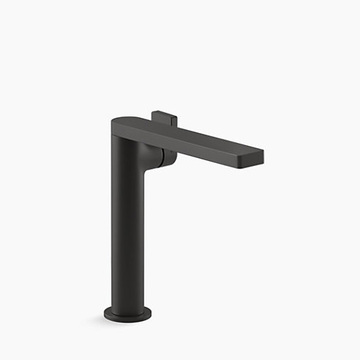 KOHLER  K-73168T-4-BL<br>Composed 面盆龍頭<br>（側桿型把手）霧黑  |金色系列|面用龍頭