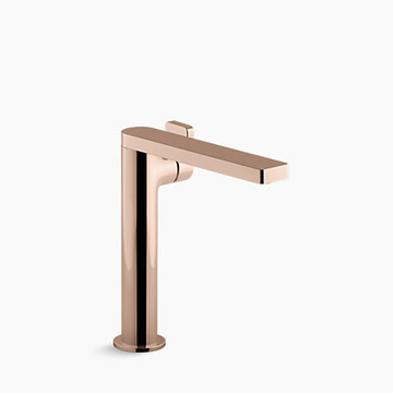KOHLER  K-73168T-4-RGD<br>Composed 面盆龍頭<br>（側桿型把手）玫瑰金  |金色系列|面用龍頭