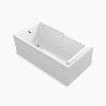 KOHLER <br>K-75421T-0<br>Struktura 1.5米壓克力一體化浴缸<br>左角位(含落水頭)  |浴缸|KOHLER|獨立式浴缸