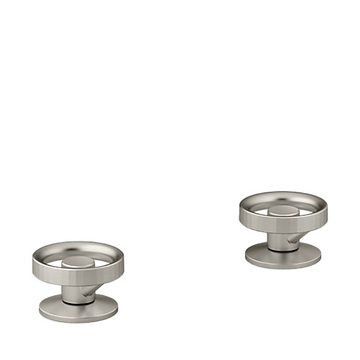 KOHLER<br>K-77990T-9-BN<br>Components 面盆龍頭<br>輪型把手<br>(羅曼銀)  |面盆龍頭|KOHLER|龍頭把手