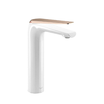 〝KOHLER 促銷商品〞<br>K-97347T-B4-0RG<br>Avid 單槍高腳臉盆龍頭<br> (玫瑰金白)  |面盆龍頭|KOHLER|面盆龍頭