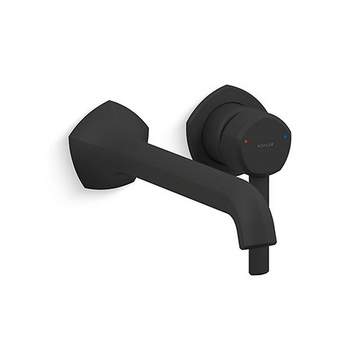 KOHLER<br>K-EX27102T-4-BL<br>Occasion 壁掛式面盆龍頭<br> (霧黑)  |黑色系列|面用龍頭
