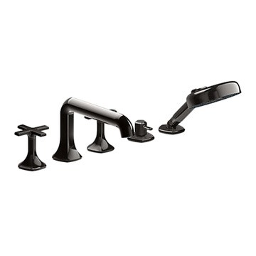 KOHLER<br>K-EX27114T-3-PGP<br>Occasion 五孔缸上型龍頭<br>(亮黑)