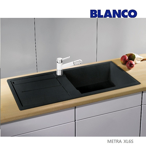 BLANCO METRA XL 6S<br>515142 廚用花崗岩水槽<br> (黑色/ 100x50 cm)  |廚用水槽|BLANCO