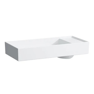 LAUFEN 81233.2<br>KARTELL 立式檯面盆<br>無溢水(75x35cm)產品圖