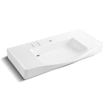 〝KOHLER 促銷商品〞<br>K-22780T-1-0<br>Family care 檯面盆<br> (100x55.8 cm)  |面盆|KOHLER|檯上盆