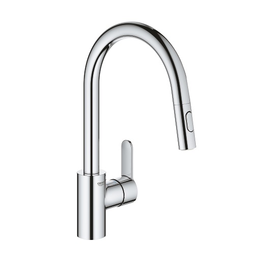 GROHE 31482.003<br>EUROSTYLE 廚房伸縮龍頭/二段出水  |廚用龍頭|GROHE