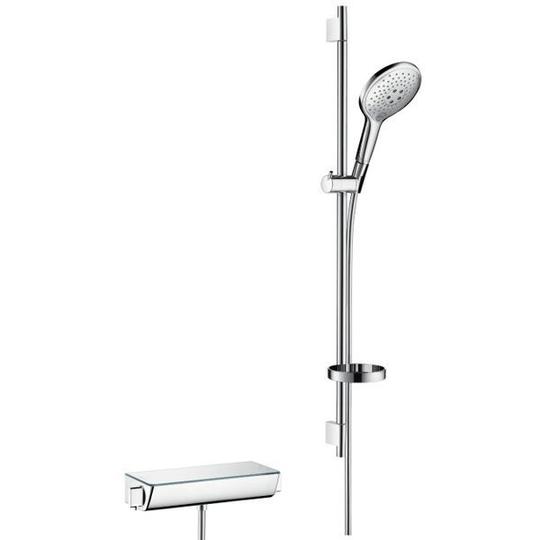 Hansgrohe 15公分設計款恆溫淋浴組 <br>  Raindance Select S 150<br> 德國製  |淋浴花灑|HANSGROHE|蓮蓬頭伸降桿/掛座/淋浴柱 套組