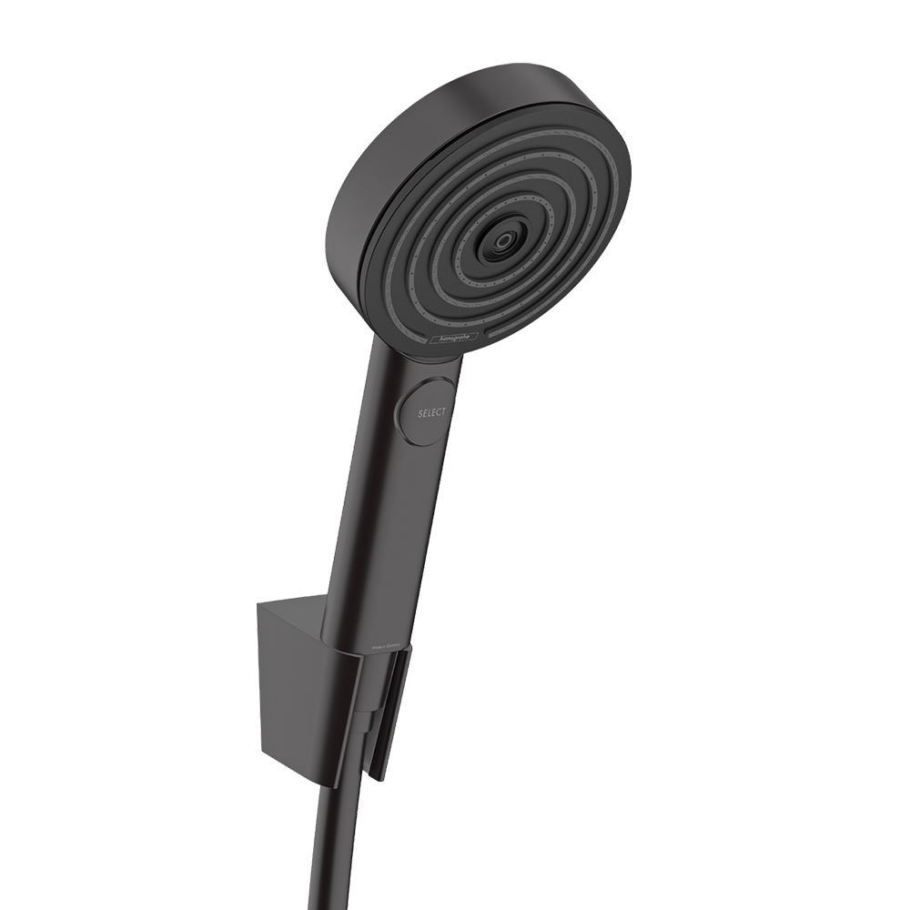 Hansgrohe 24303670<br>Pulsify Select S<br>三段式蓮蓬頭組<br>(含160公分軟管/霧黑)  |黑色系列|蓮蓬頭