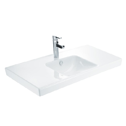 〝KOHLER 促銷商品〞<br>K-18571T-0<br>REACH 一體成型檯面盆(白)<br>(105.5 x 50 cm)  |超值組合|KOHLER年度商品