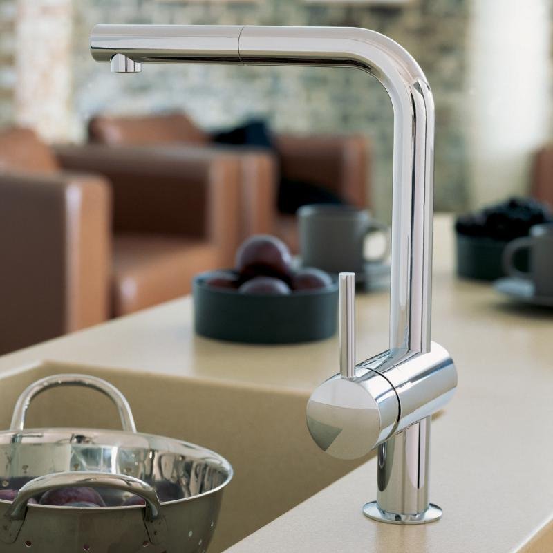 GROHE 32168.000<br>MINTA 廚房伸縮龍頭/一段出水  |廚用龍頭|GROHE